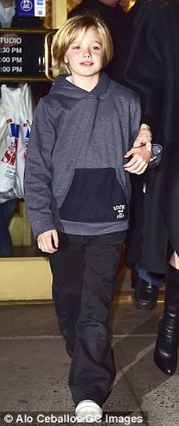 Shiloh Jolie-Pitt looks the spitting image of Angelina and Brad at Unbroken premiere